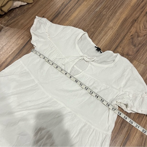 J. Crew Broken-in jersey tiered mini dress - Picture 6 of 9